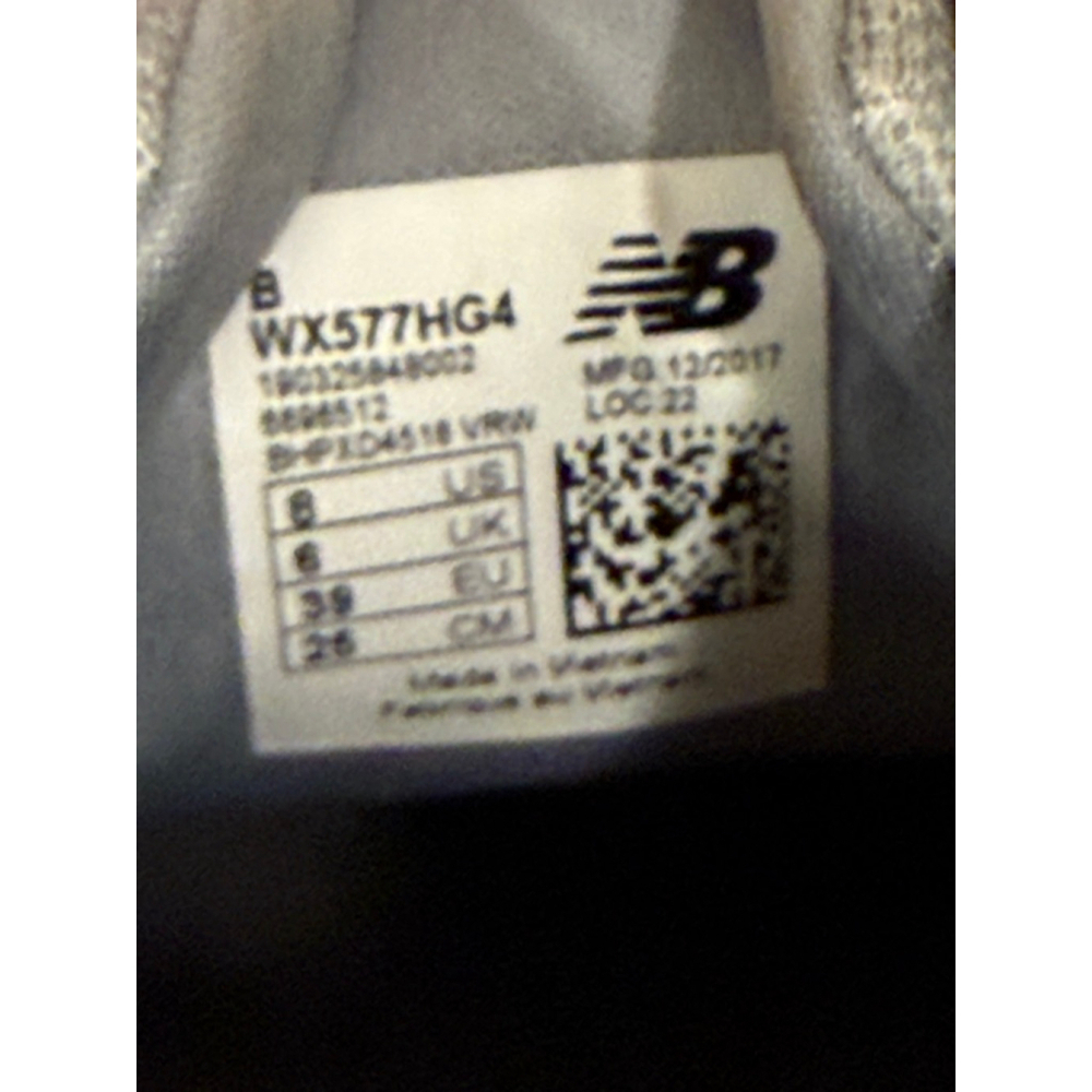New Balance WX577HG4 Women’s Size 8 Gray Pink Training Shoes​ - Picture 9 of 10
